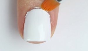 Простой дизайн ногтей с цветами 2016